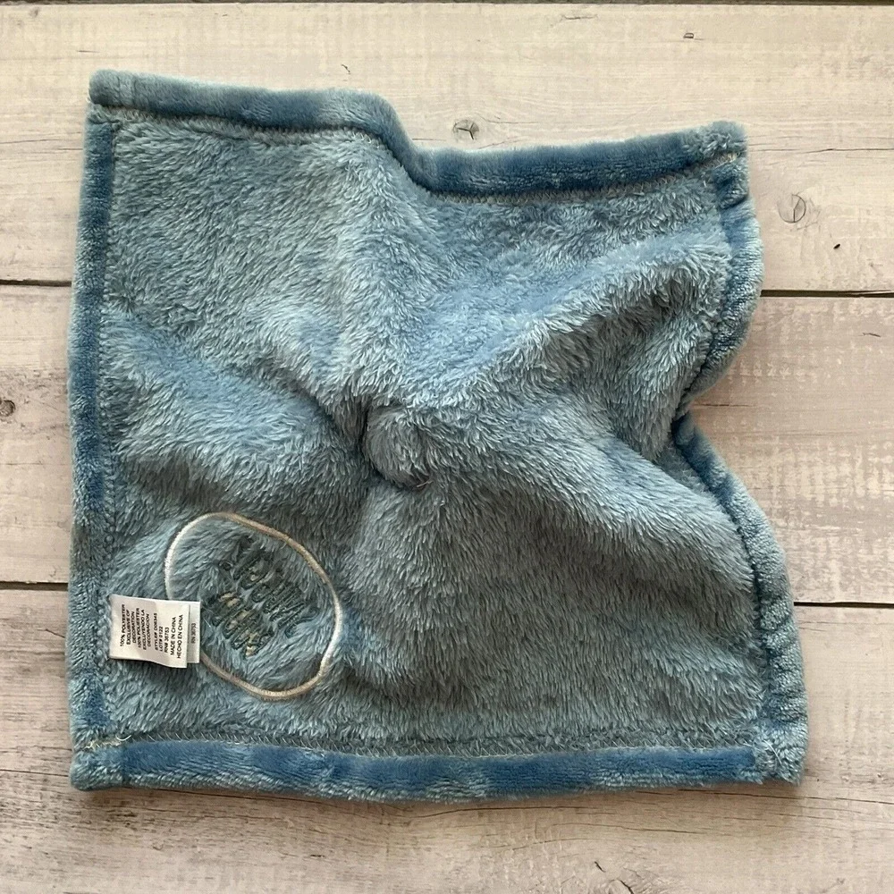 Snuggle Buddy Sloth Lovey Plush Baby Security Blanket Blue
